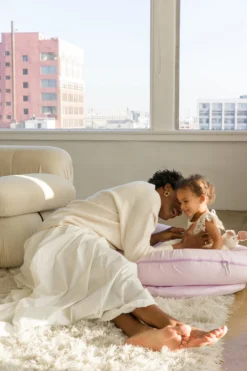 Grand Dock - Lovely Lilac Chambray -DockATot 102014 5 scaled