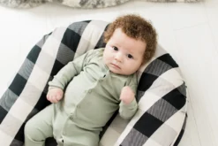 Deluxe+ Dock - Charcoal Buffalo -DockATot 10331 11 scaled