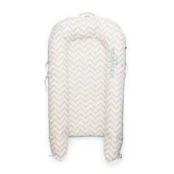 Spare Cover (Deluxe+) - Silver Lining (Chevron) -DockATot 20302 2 scaled