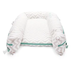 Spare Cover (Deluxe+) - Silver Lining (Chevron) -DockATot 20302 5 scaled