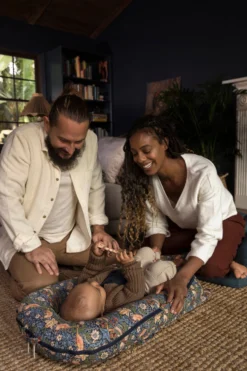 Spare Cover (Deluxe+) - Strawberry Thief -DockATot 20362 6 scaled