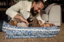 Spare Cover (Deluxe+) - Pink & Rose -DockATot 20367 6 scaled