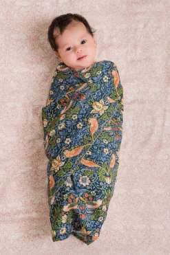 DockATot Swaddle Set - Brer Rabbit / Strawberry Thief -DockATot 615119 08 scaled
