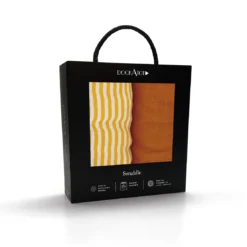 DockATot Swaddle Set - Golden Stripe/Pumpkin Spice -DockATot 615129 04 1110x 77ac138a 8e19 46e5 bac8 e3c296e2e7a0