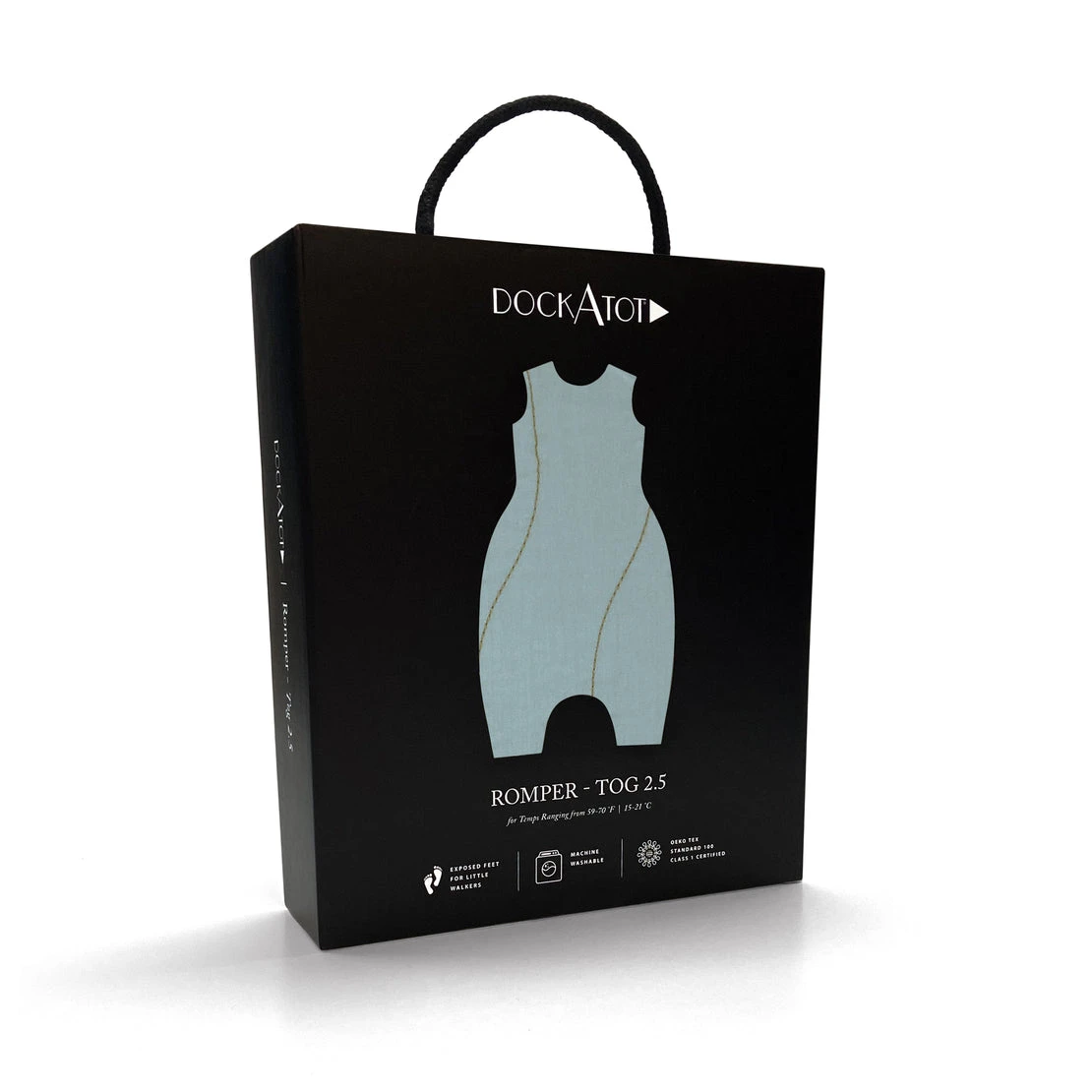 DockATot Sleep Romper - Blue Surf 4 DockATot Sleep Romper - Blue Surf - Image 4