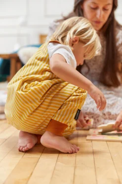 DockATot Romper - Golden Stripe -DockATot 616142 05 scaled