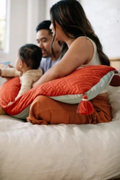 Cosset Body Pillow – Quilted Ochre -DockATot 630128 09 scaled