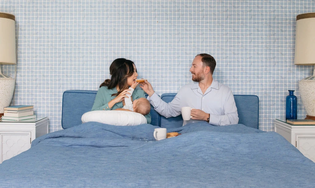 La Maman Wedge - Embroidered Skies 2 La Maman Wedge - Embroidered Skies - Image 2