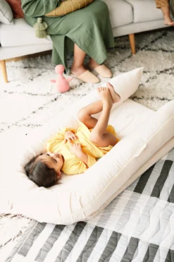 Grand Dock - Sand Chambray -DockATot 8.23.221200 scaled