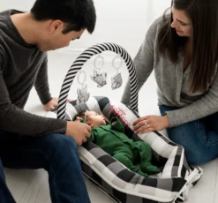 Deluxe+ Dock - Charcoal Buffalo -DockATot DockatotWinter2018 30 f110c9b1 2778 480c ba6e 7c7a13363218