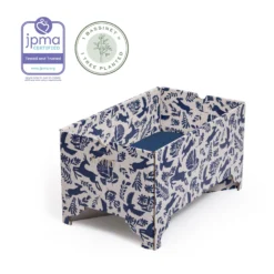Kind Essential Bassinet - Blue Woodland