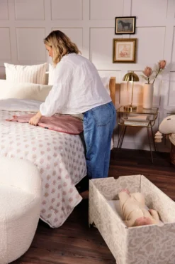 Kind Essential Bassinet - Neutral Woodland -DockATot Large JPG 7.12.23DockATot0716