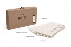 Kind Essential Bassinet - Neutral Woodland -DockATot NeutralWoodlandwithCarryCase scaled