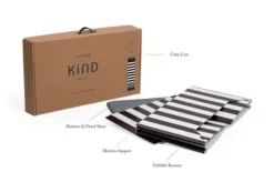 Kind Essential Bassinet - Black & White Stripe -DockATot Small JPG 005 7251