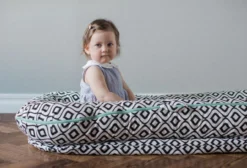 Grand Dock - Silver Lining (chevron) -DockATot XXX 3 493e9ab8 a305 45c8 aabd e28bc7dac637