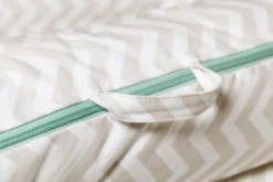 Spare Cover (Grand) - Silver Lining (Chevron) -DockATot grande04 06 b2806cba 2d4d 465c 9cb5 382bab74b948