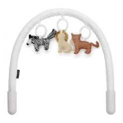 Toy Bundle - Pristine White Toy Arch And Day At The Zoo Toy Set -DockATot toy arch bundle day at the zoo p5556 58044 image